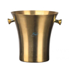 Outils de bar Refroidisseur de baril de bière portable Seau à vin à champagne Seau à glace en acier inoxydable à double paroi pour la réunion de buffet en plein air