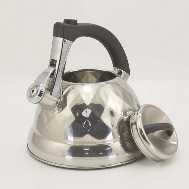 Bouilloire sifflante à thé en acier inoxydable de style européen IT-CP1023 pour la cuisine de l'hôtel