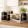 Ensemble de bidons de boîte de rangement de sucre de thé de café de nourriture de cuisine en métal