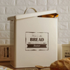 Bocal de stockage des aliments Conteneur de stockage hermétique En acier inoxydable Thé Sucre Café En métal Ensembles de bidons de cuisine avec boucle scellée