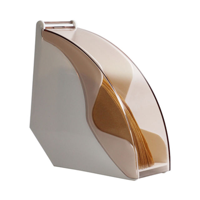 Porte-papier filtre Boîte de papier filtre conique Filtrage du support de stockage de papier Support Outils de café