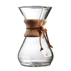 Filtre en acier inoxydable en verre borosilicaté de haute qualité versé sur le goutteur de café