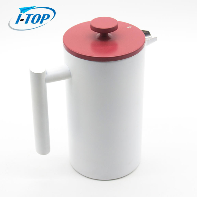 Tout neuf avec une machine à café de presse de vente chaude de piston de qualité alimentaire portable de haute qualité