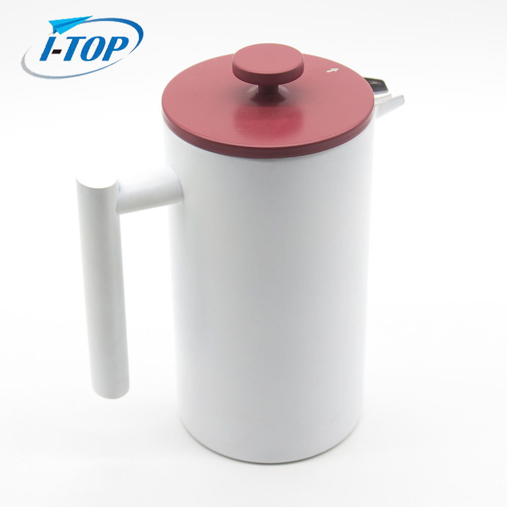 Tout neuf avec une machine à café de presse de vente chaude de piston de qualité alimentaire portable de haute qualité