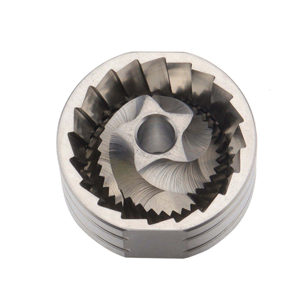 Haute qualité en acier inoxydable SUS420 48mm ménage expresso électrique moulin à café grain de café broyage conique bavure titane