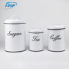Pot de stockage de bidon hermétique personnalisé pour le CanisterSet de grains de café de thé