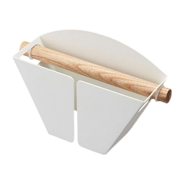 Café infusé à la main porte-papier filtre boîte de rangement en forme d'éventail V60 porte-papier filtre réfrigérateur plateau d'absorption magnétique