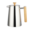 Cafetière à double paroi en acier inoxydable 18/10 isolée en acier inoxydable 18/10
