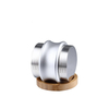 Niveleur de distributeur de café de 53,3 mm et tamper à main, outil de pressage d'espresso |Double face, profondeur réglable |Espresso robuste Ha