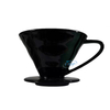 Filtre à café en porcelaine v60 en relief multicolore personnalisé en céramique versez sur le goutteur de café
