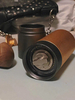 Broyeur portatif conique réglable en acier inoxydable