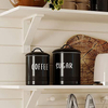 Ensemble de bidons de boîte de rangement de sucre de thé de café de nourriture de cuisine en métal