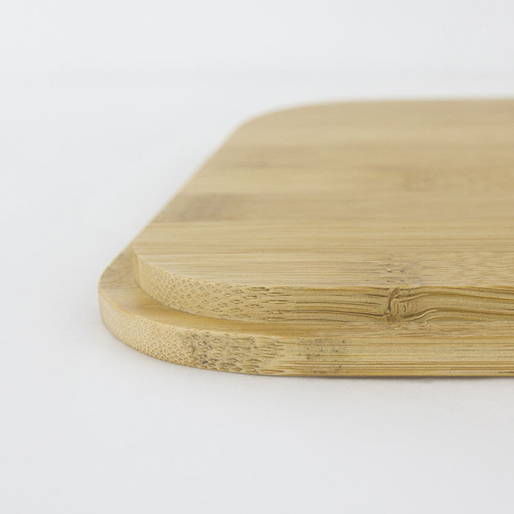 Poubelle en métal avec couvercle en bois de bambou pour cuisine Boîte de rangement en métal Suger Fromage Beurrier