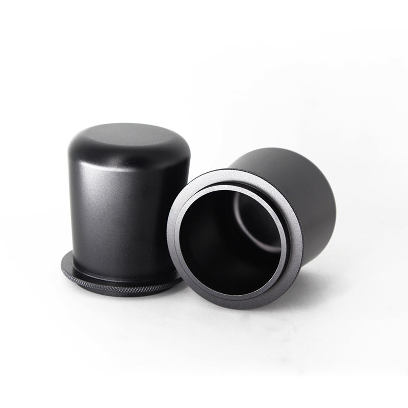 Alliage d'aluminium 53mm café tasse à mesurer expresso Machine-outil expresso entonnoir de mesure dose tasse Barista café en poudre
