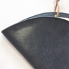 Porte-filtre à café de luxe Porte-filtre à café en cuir véritable Porte-papier de cuisine Pochette