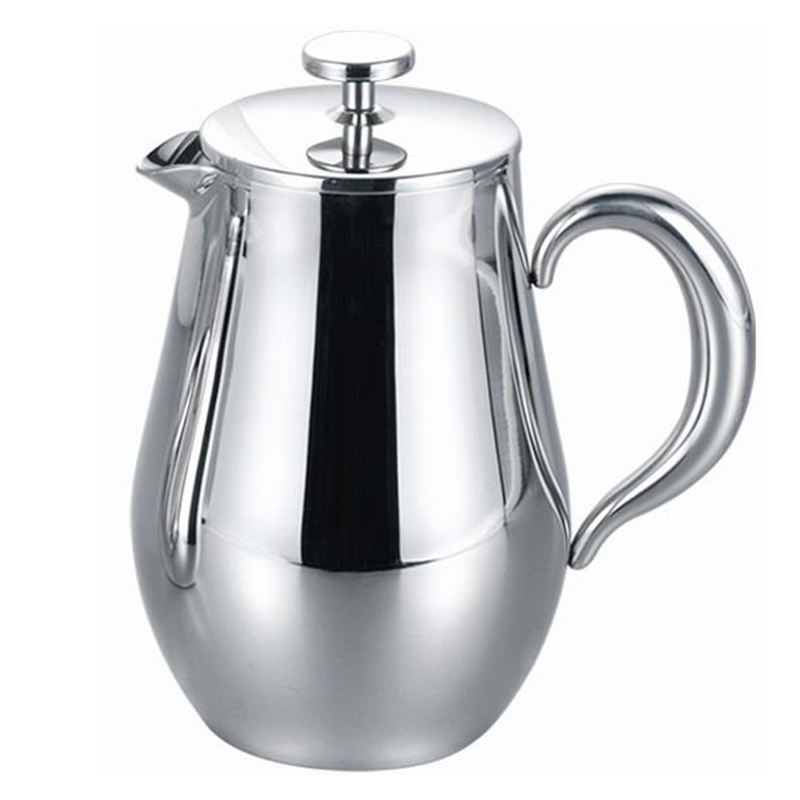 Presse à café presse française 350 ml 800 ml 1000 m Double paroi cafetière presse française