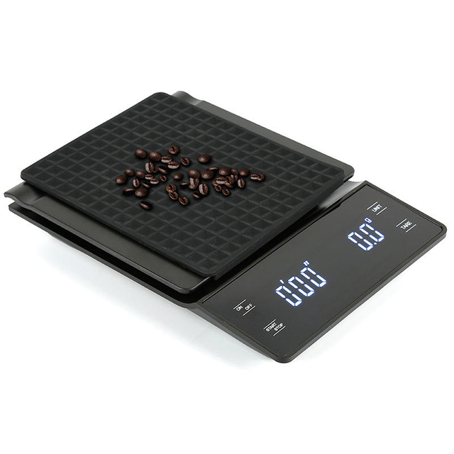 Ecocoffee Vendre comme des gâteaux chauds Balance de poche numérique Mode automatique Minuterie de café Balance électronique avec cuisine de temps