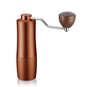 Moulin à café manuel de réglage réglable de cône d'acier inoxydable de commande numérique par ordinateur de la capacité noire 25g