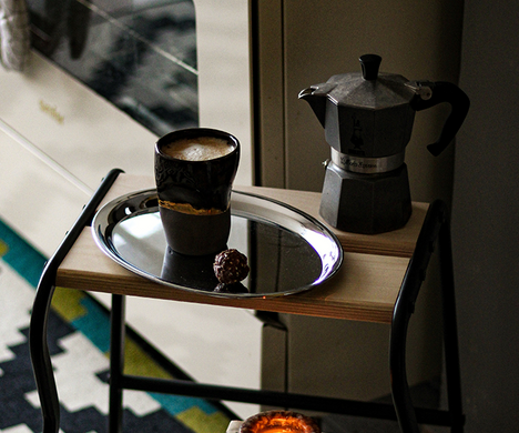 Serveur de café