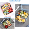 Vente en gros Adultes Enfants Leakproof Lunch Bento Box conteneur de stockage des aliments 304 Boîte à Lunch en Acier Inoxydable avec Couvercle