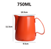 Pichet à lait Barista 600 ml en acier inoxydable pot à lait moussant tasse métal café expresso pichet à lait à la vapeur