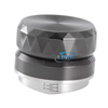 Distributeur de café réglable bleu métallique Base en acier inoxydable 304 pour lisser le niveleur de café en poudre de café