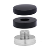 Espresso Tamper Coffee Distributor Tool Noir Réglable Profondeur Espresso Tamper Double Tête Distributeur De Café