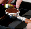 Entonnoir de dosage en acier inoxydable expresso de 58 mm pour porte-filtre cafetière anneau de dosage de poudre de café