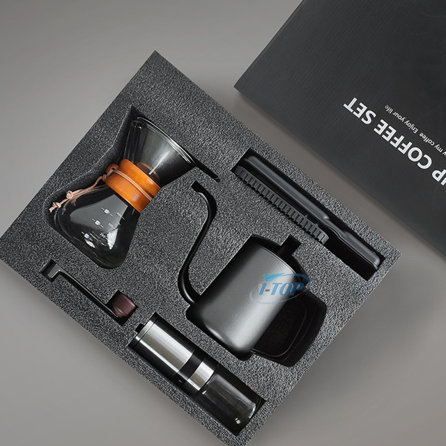 Ensemble de café de voyage Ensemble-cadeau de machine à café V60 Ensemble complet d'outils d'accessoires de café