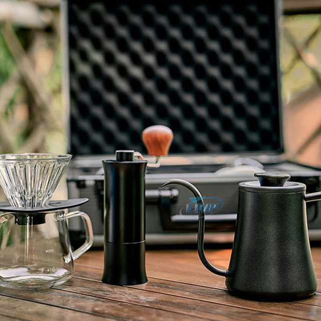 V60 Arabic Verser sur le kit de bouilloire Barista Tools Sac de camping à café Ensembles de café et de thé Goutteur de café