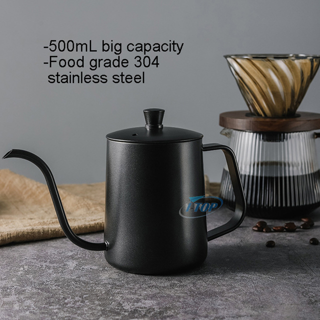 Échantillon disponible coffret cadeau voyage en plein air goutte à goutte café kit de café avec moulin à café manuel filtre bouilloire pot et cuillère