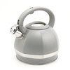IT-CP1014 vente chaude couleur argent peinture bouilloire à thé sifflante en acier inoxydable