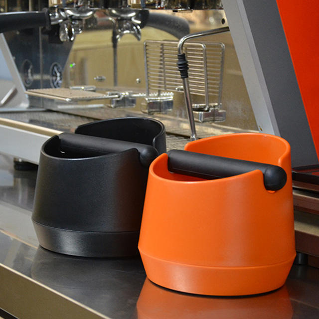 Boîte de frappe de café d'accessoires de café moulu d'espresso coloré en plastique d'ABS