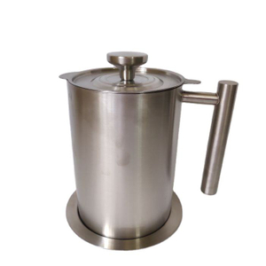 Pot de crépine d'huile en acier inoxydable Bacon conteneur de graisse conteneur de stockage de cruche avec filtre Pot d'huile de cuisson