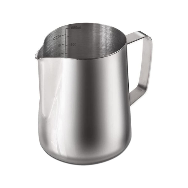 350 ml 600 ml Café Espresso Lait Moussant Pichet avec Échelles De Mesure Pot À Lait En Acier Inoxydable