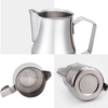 Pichet à lait expresso pichet à vapeur en acier inoxydable Cappuccino Latte Art tasse café moussant picther pot à lait
