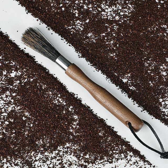 Nettoyage de la brosse à grain de haricot Outil de broyeur à café manuel Accessoires de brosse de nettoyage de broyeur à café