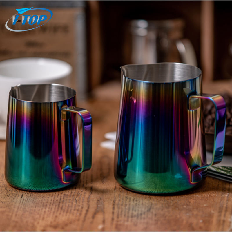 Pichet à vapeur en acier inoxydable personnalisé Barista Espresso