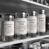 Récipients de stockage de qualité alimentaire réservoir en gros pot rond en acier inoxydable ensemble de bidons hermétiques avec couvercle