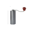 Moulin à café manuel en acier inoxydable avec réglage réglable en aluminium d'aviation