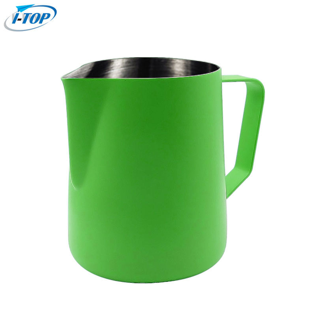 Pichet à mousser en acier inoxydable pichet à la vapeur adapté au café au lait et au lait moussant