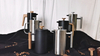 Presse française en acier inoxydable de style classique 34 oz Cafetière à double paroi isolée Presse française avec poignée incurvée