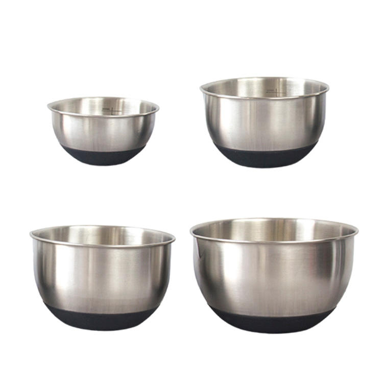 bols à mélanger couleur bols à mélanger emboîtés bols à mélanger en acier inoxydable (lot de 4)