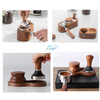 3 trous en bois filtre à café inviolable support en bois machine à expresso accessoires inviolable tapis support inviolable station pour café maison hôtel restaurant bar