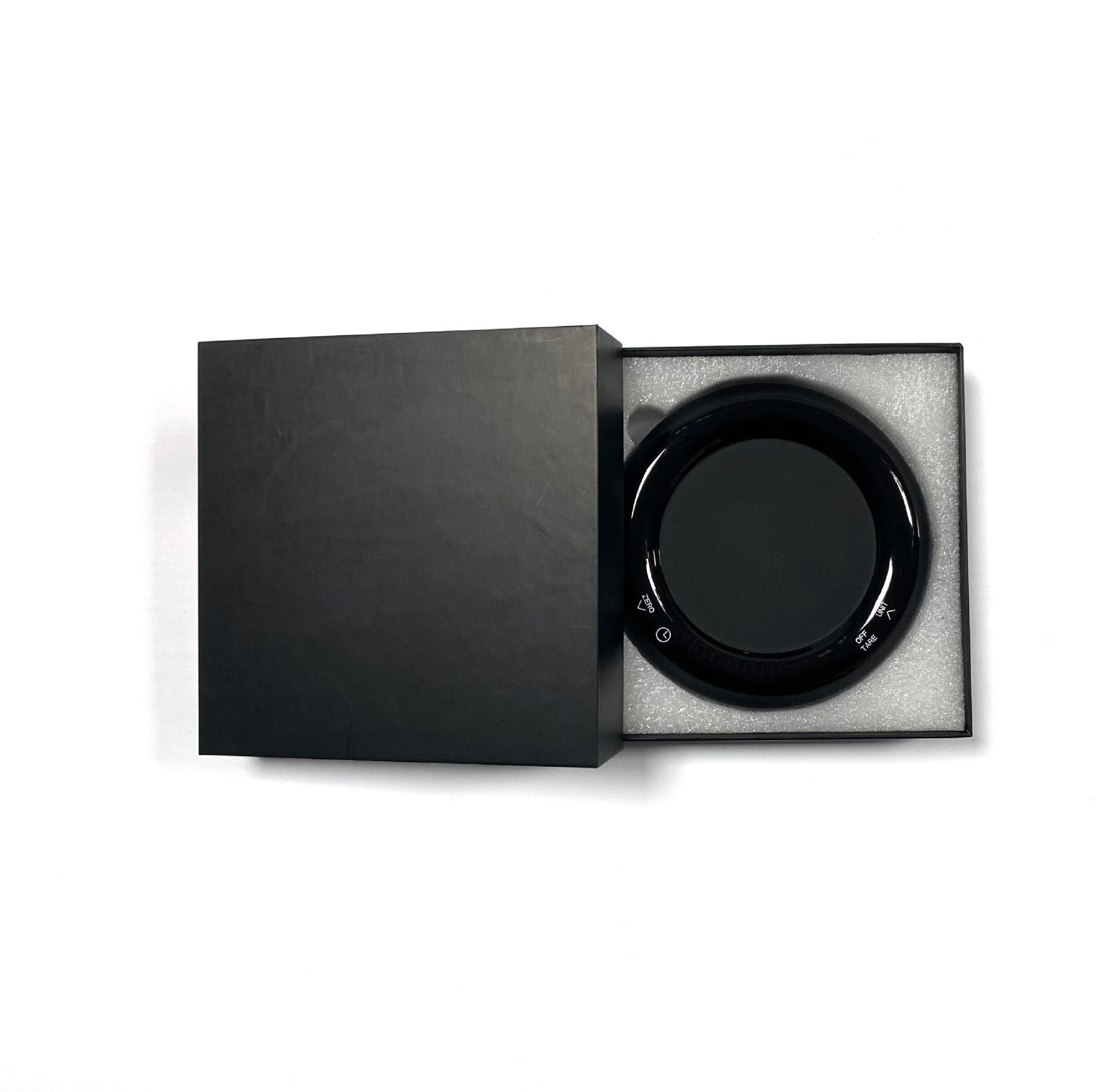 2Kg 0.1g marque privée acrylique plate-forme écran tactile minuterie cuisine électronique numérique verser sur la balance à café