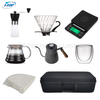 Ensemble-cadeau de café goutteur V60 fait à la main