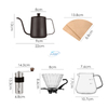 Brewista V60 Hand Drip Coffee Grinder Gift Set Verser sur la bouilloire Valise à café