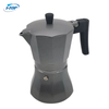 Alliage d'aluminium bakélite poignée cafetière expresso Moka Pot moka cuisinière cafetière Pot Induction de chaleur disponible poignée en Nylon