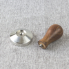 Classic Wood 49 51 53 57 58mm Base Espresso Coffee Tamper pour Coffee Powder Press