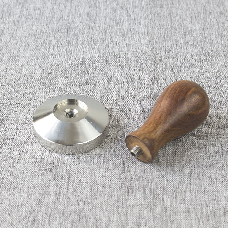 Classic Wood 49 51 53 57 58mm Base Espresso Coffee Tamper pour Coffee Powder Press